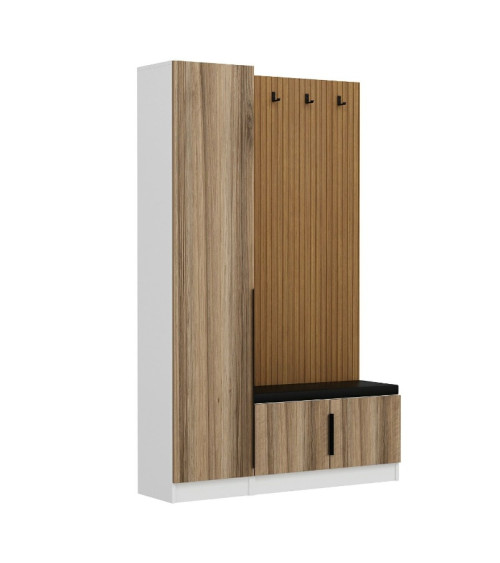 Móvel de entrada KALE madeira 135 cm