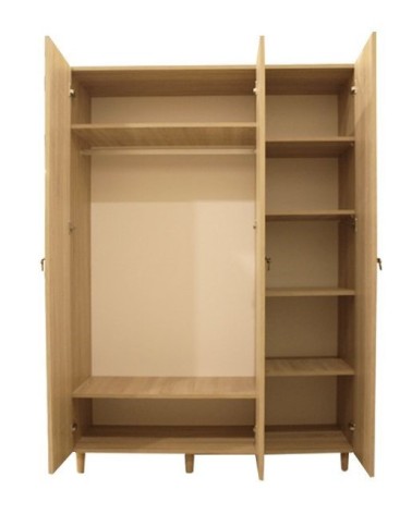 Armoire FLEUR CHÊNE 135 x 52 x 192 CM