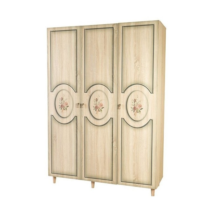 Armoire FLEUR CHÊNE 135 x 52 x 192 CM
