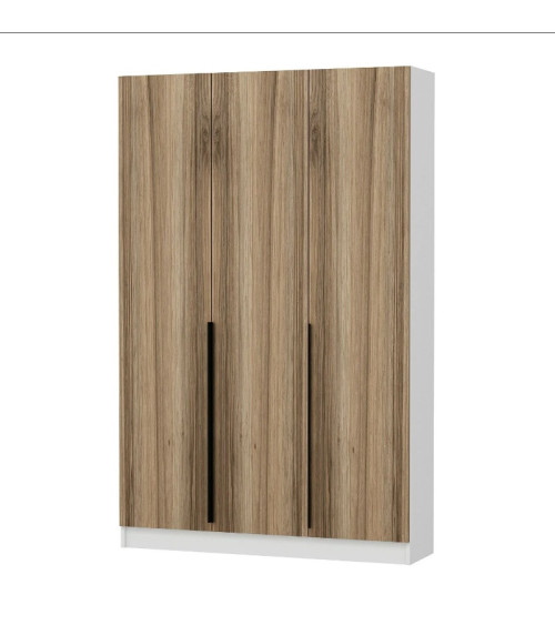 copy of Meuble d'entrée KALE 180 cm blanc et bois