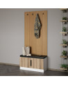 Meuble d'entrée POLA 90 cm bois