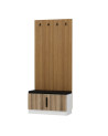 copy of Meuble d'entrée KALE 180 cm blanc et bois