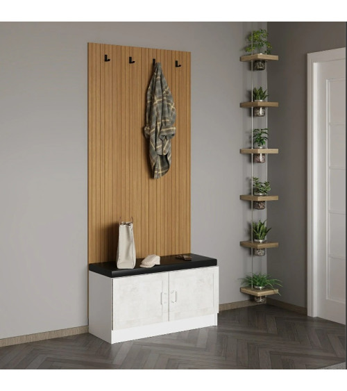 Móvel de entrada POLA 90 cm creme
