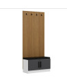 Mueble recibidor POLA 90 cm antracita