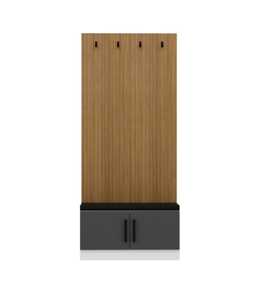 Meuble d'entrée POLA 90 cm anthracite