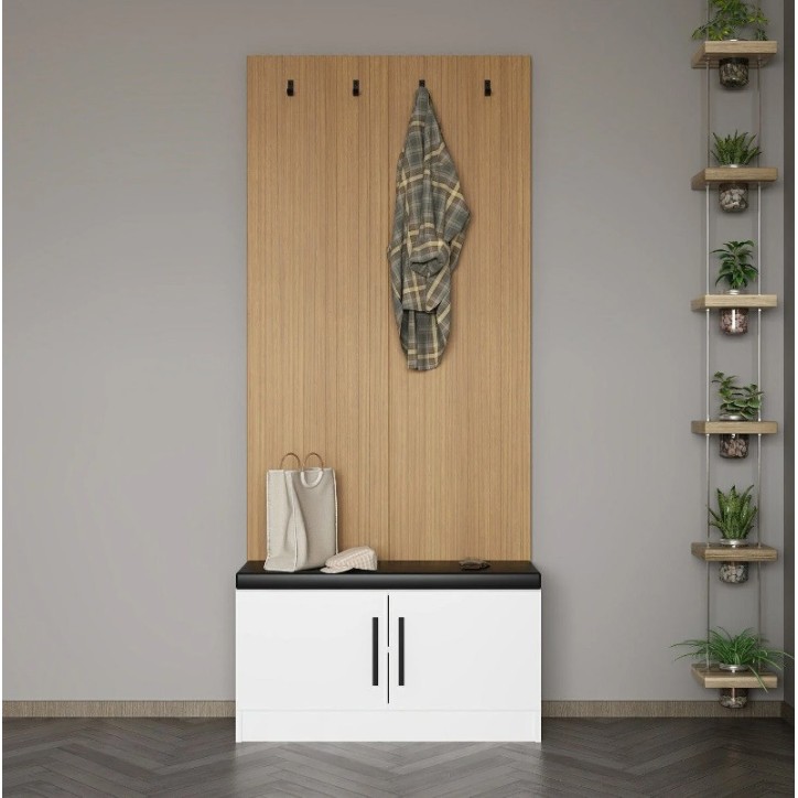 Móvel de entrada POLA 90 cm branco Móvel de entrada POLA 90 cm branco