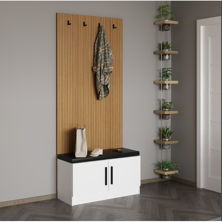 Móvel de entrada POLA 90 cm branco Móvel de entrada POLA 90 cm branco