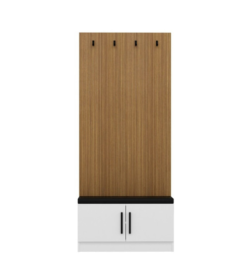 Mueble recibidor POLA 90 cm blanco