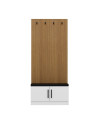 Meuble d'entrée POLA 90 cm blanc