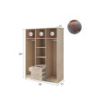 Armadio GHIZLAINE 150 cm