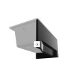 CAPRI BLACK MINI vasca da bagno rettangolare 100/120x70 cm, con grembiule