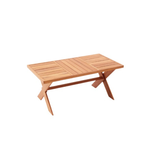 Salón de jardín St Jean II écru y madera de Iroko