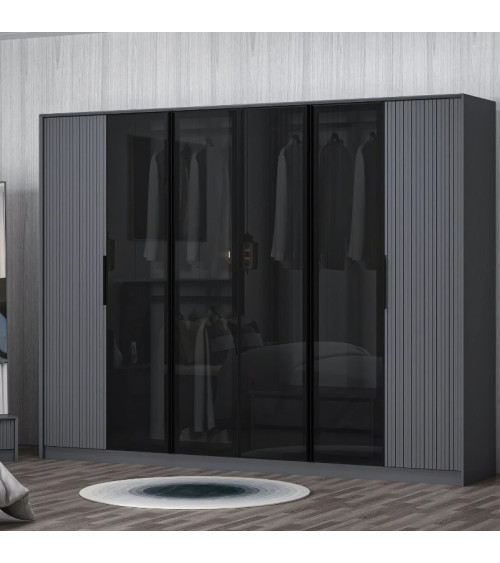 Armadio LUXE 274 cm antracite
