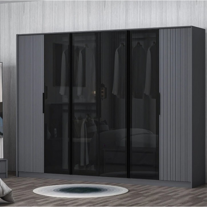 Roupeiro LUXE 274 cm antracite
