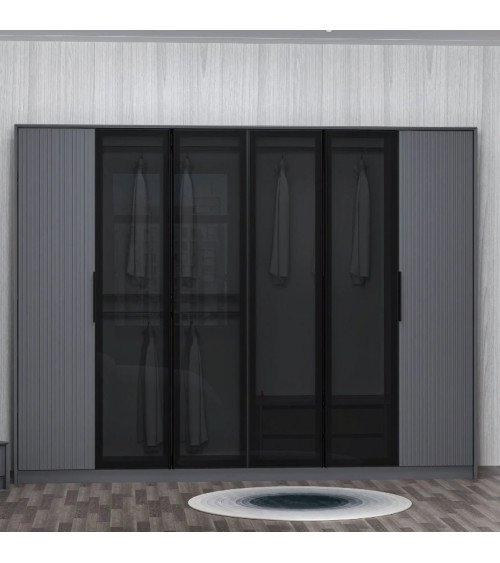 Armadio LUXE 274 cm antracite