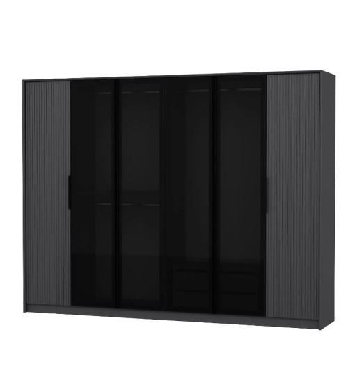 Roupeiro LUXE 274 cm antracite
