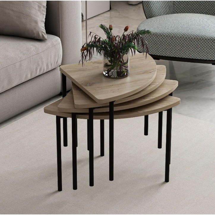 copy of Meuble d'entrée KALE 180 cm blanc et bois
