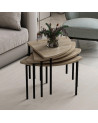 Tavolino centrale Emma 90 cm legno