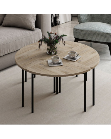 Mesa de centro Emma 90 cm madera