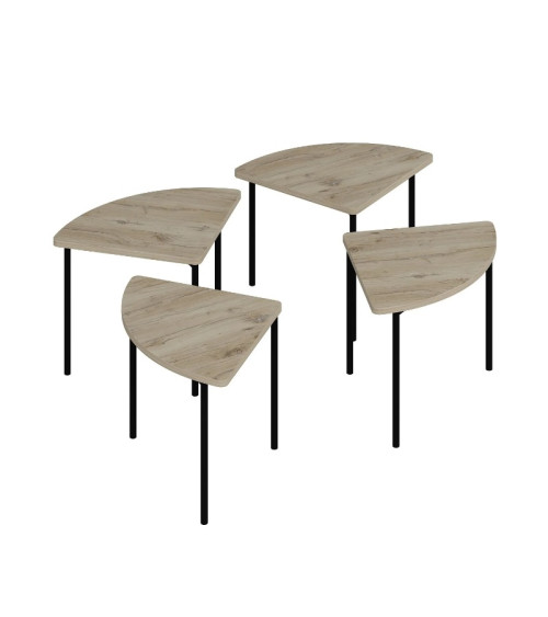 Mesa de centro Emma 90 cm madera