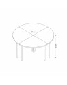 Tavolino centrale Emma 90 cm legno