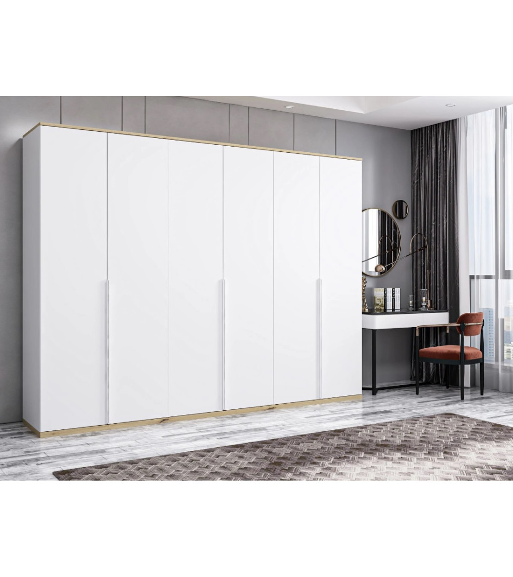 Armadio KALE 270 cm bianco