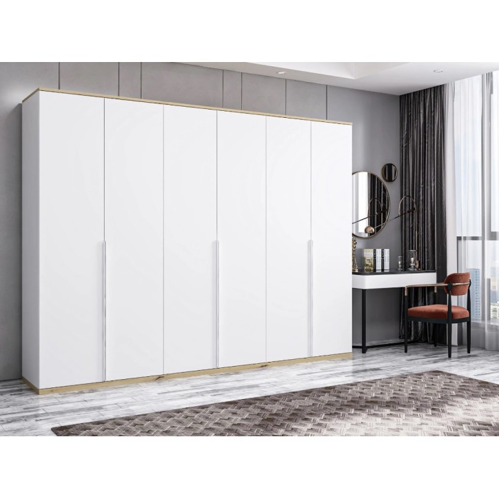 Armadio KALE 270 cm bianco Armadio KALE 270 cm bianco