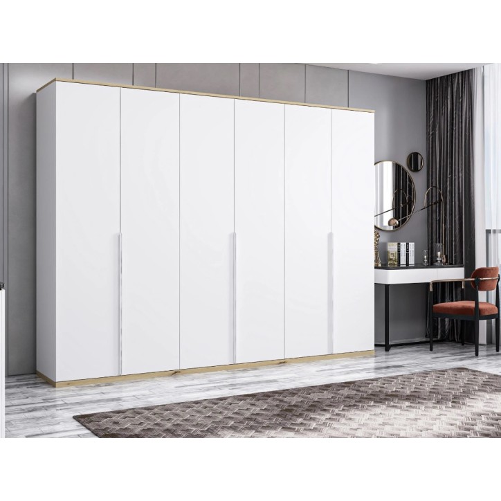 Armadio KALE 270 cm bianco Armadio KALE 270 cm bianco