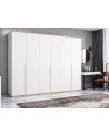 Armadio KALE 270 cm bianco