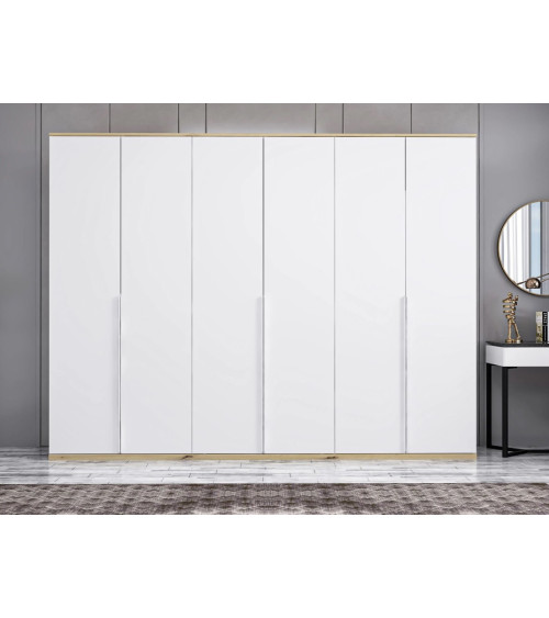 Armadio KALE 270 cm bianco