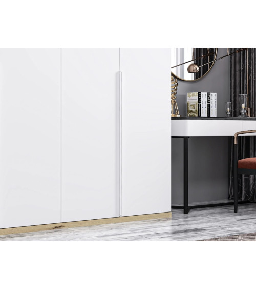 copy of Meuble d'entrée KALE 180 cm blanc et bois