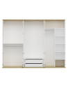 Roupeiro KALE branco 270 cm