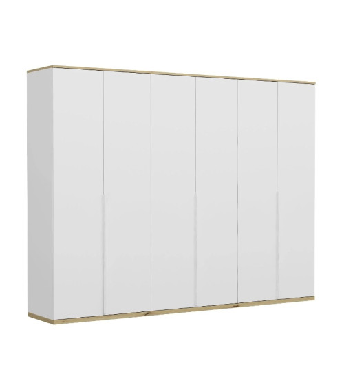 copy of Meuble d'entrée KALE 180 cm blanc et bois