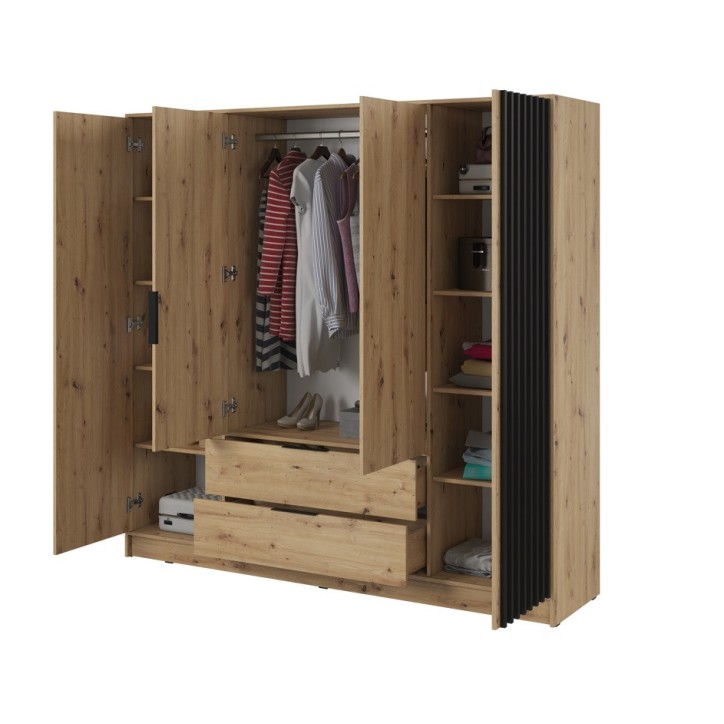 Roupeiro MELODIE 206 cm carvalho