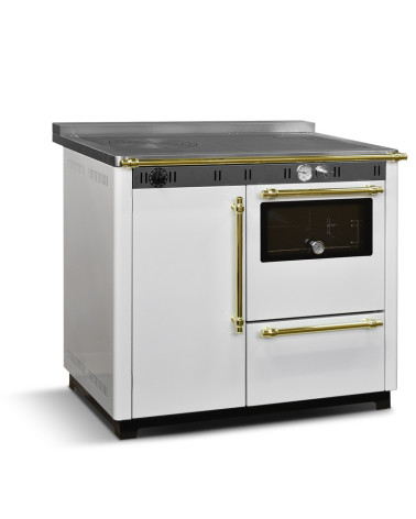 copy of Cuisinière à bois NUX 95 cm noire