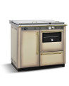 Fogão a lenha com forno NUX 95 cm Cappuccino