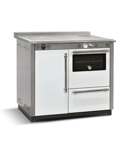 copy of Cuisinière à bois NUX 95 cm noire