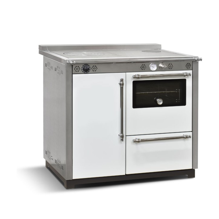 copy of Cuisinière à bois NUX 95 cm noire