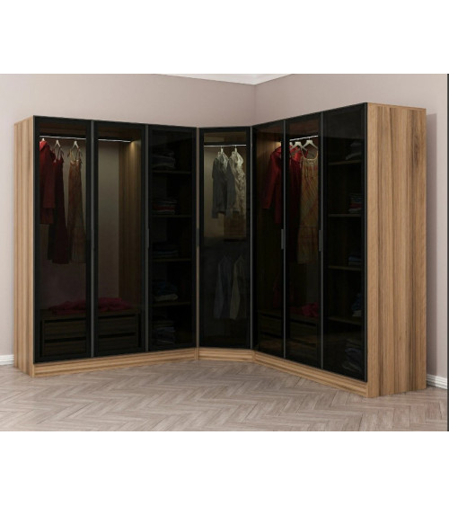 Armoire Coulissante 2 Portes Minar Kale 190 x 60 x 120
