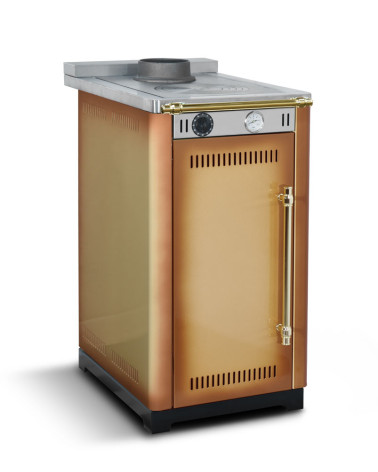 copy of Cuisinière à bois NUX 95 cm noire