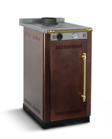 copy of Cuisinière à bois NUX 95 cm noire