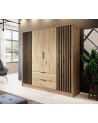 Armoire MELODIE 206 cm chêne