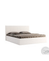 copy of Chambre complète 2 chevets + commode + lit avec sommier Blanc et Gris