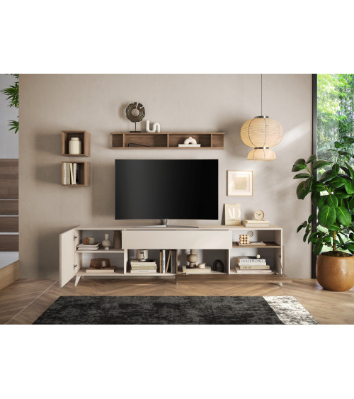 Mueble TV ANDORRE 240 cm disponible en varios colores