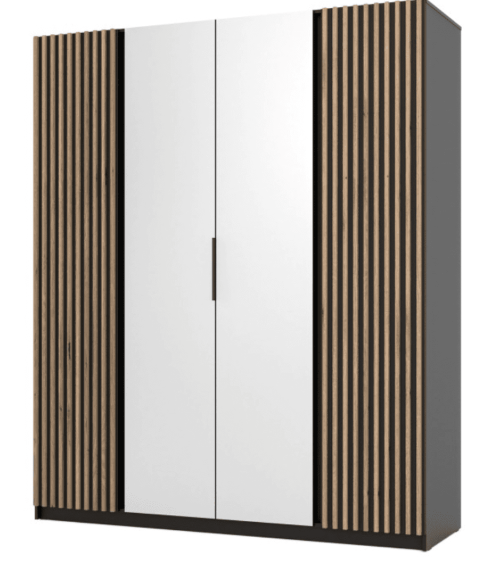 Armoire Kaja Blanc & Chêne