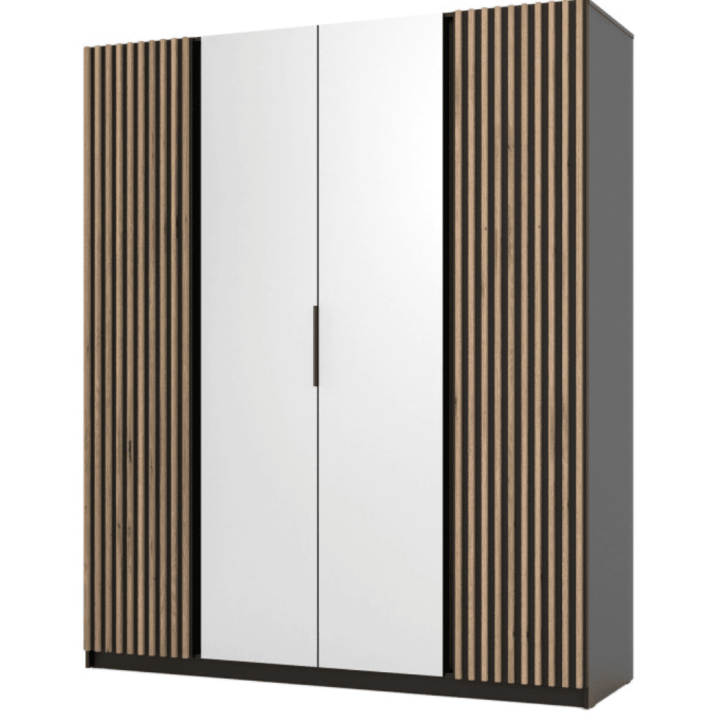 Armoire Kaja Blanc & Chêne