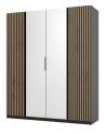 Armoire Kaja Blanc & Chêne