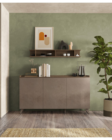 copy of Buffet EVEREST 206 cm Lave, argile et bois