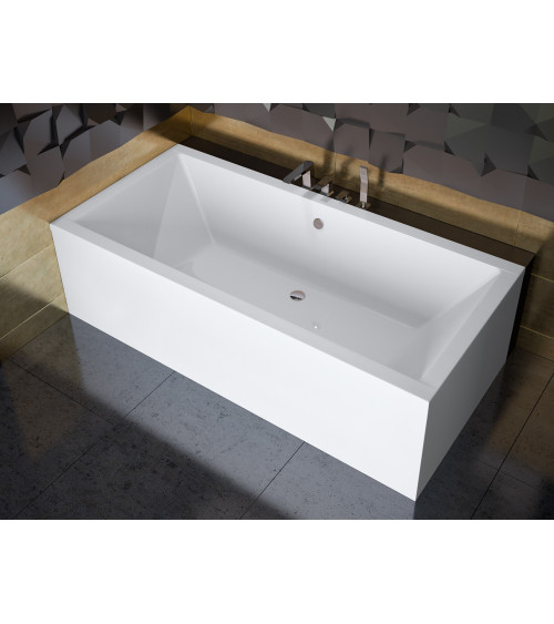 QUADRO vasca da bagno rettangolare 170/175/ 180/190 cm