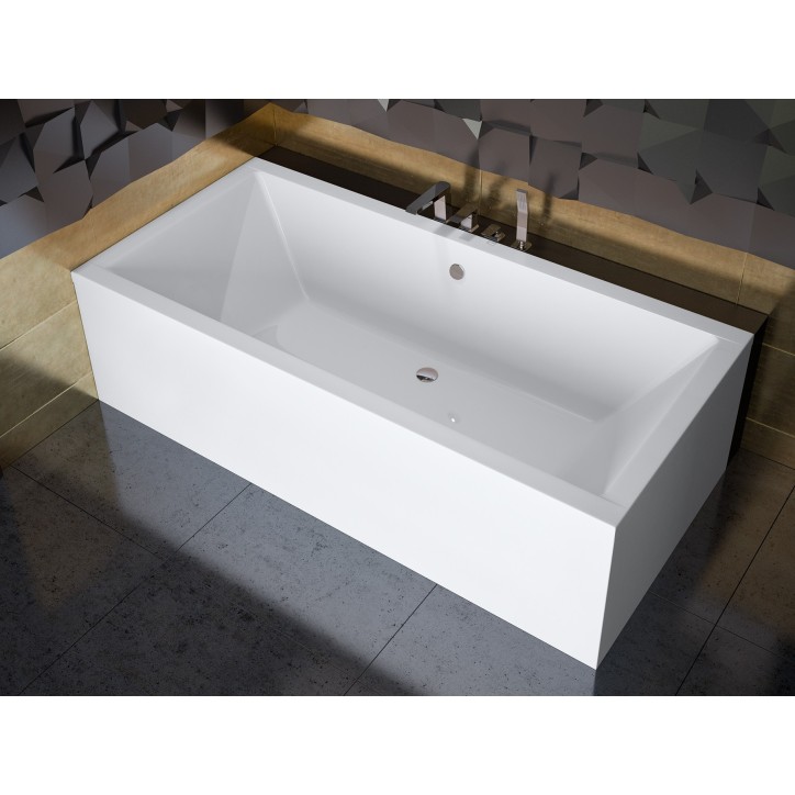QUADRO rechthoekig bad 170/175/ 180/190 cm